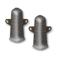 Наружный угол для плинтуса "Deconika" 55мм